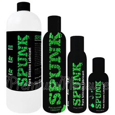 SPUNK Pure Silicone lubricant Silicone based lube Premium personal glide lube