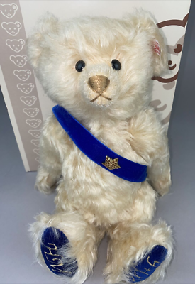 Steiff Queen Elizabeth Bear - 80th Birthday Ltd Ed. Musical - 2006
