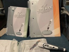 Lot Of 2 FLY Interactive Leapfrog Fly Pentop Computer paper And Pen