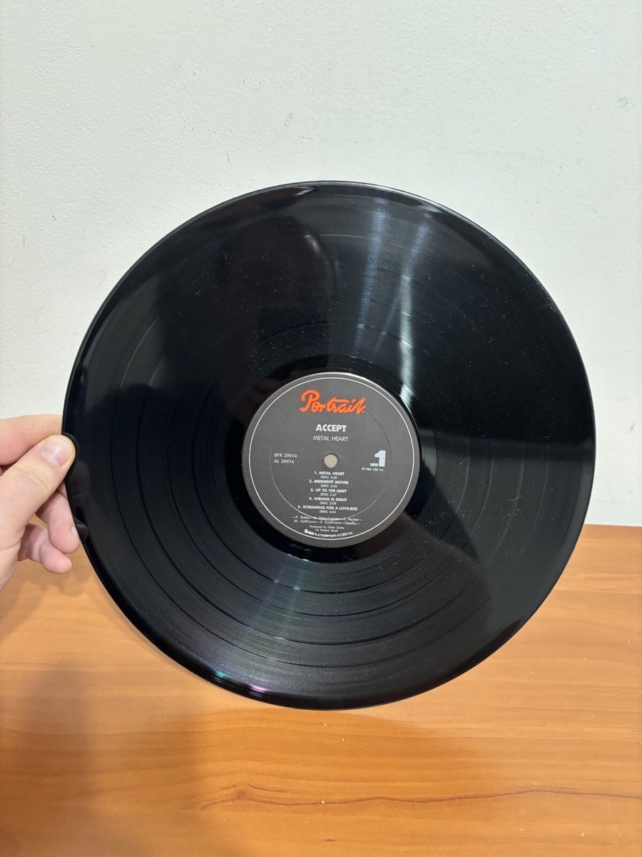 Accept Metal Heart LP 1985 Vinyl Portrait BFR 39974 | eBay