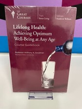 Great Courses Lifelong Health Achieving Optimum Well-Being DVD + Book New