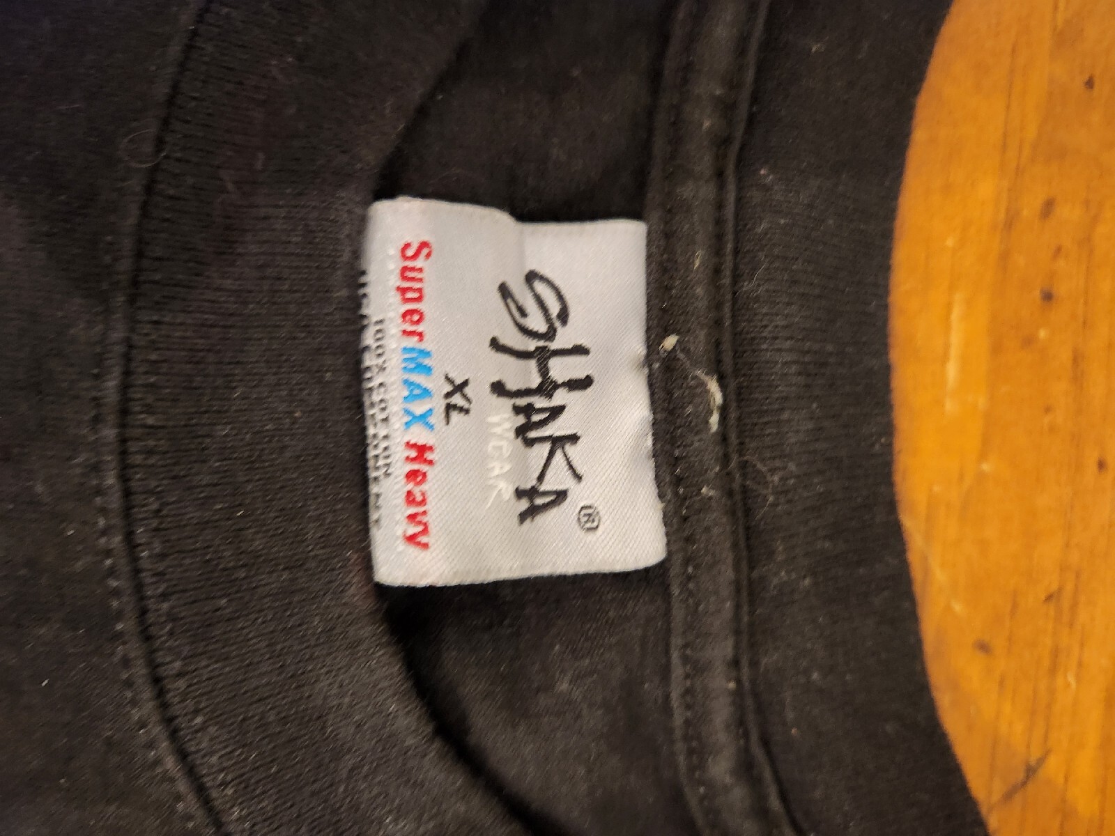 FILA Maglietta ritratto vintage Tupac Shakur taglia XL Shaka Wear 2pac