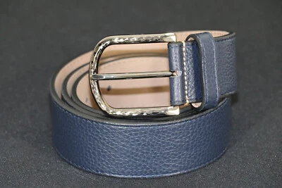 HUGO BOSS Gürtel, Mod. Luis-Gr_Sz40, Gr. 95, Hand Made in Italy, Dark Blue - Bild 1 von 4