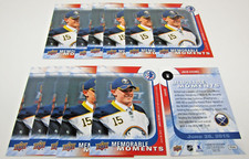 2016 UPPER DECK HOCKEY MEMORABLE MOMENTS JACK EICHEL LOT OF (12) CARDS TY3105