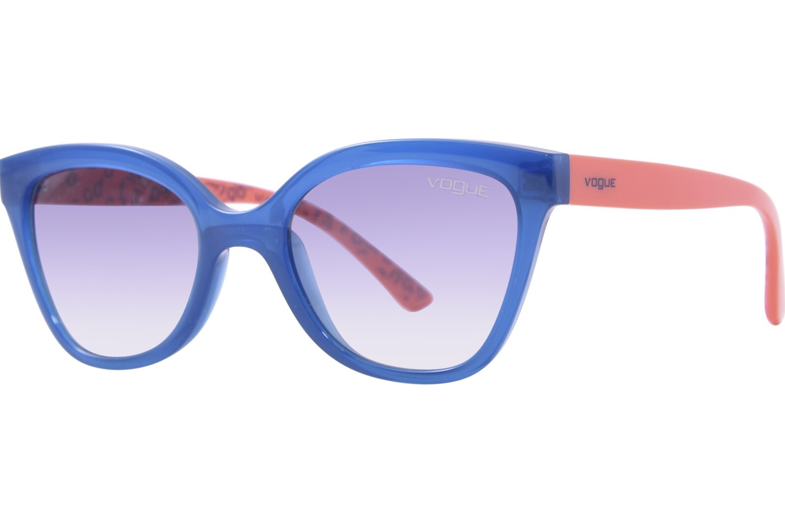 Солнцезащитные очки Vogue VJ2001 27827B Молодежные детские для девочек Opal BlueСиний градиент 45 мм 5990₽