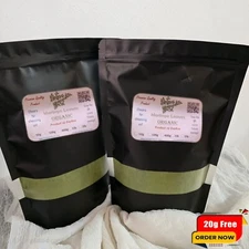 Organic Moringa Powder Raw Superfood Pure Super Greens Vegan & Nutrient Herbal ☕