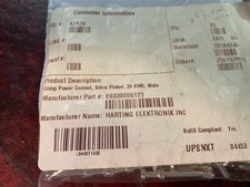 40 PCS. - HARTING HAN TERMINAL CONNECTORS 099300066121 NEW
