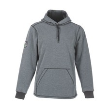 DragonWear FR Elements Cyclone 2XL Pull-Over Grey Hoodie DFMC143 Made in the USA