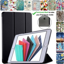 iPad 10.2" 8th 7th Gen 10.9 Pro 9.7 12.9 10.5 Case Smart Slim Protective Black