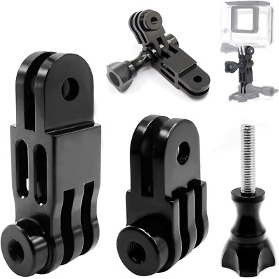 Adjustable Aluminum Alloy Camera Mount for Gopro Hero 9, Sony and More