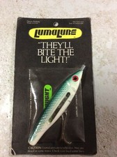 New Old Stock Vintage LumaLure Jig “They’ll Bite The Light” 4 Oz.