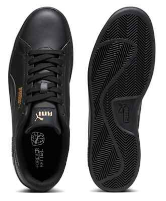 Puma Smash Damen Schwarz Schuhe Echtleder Schuhe Sportschuhe