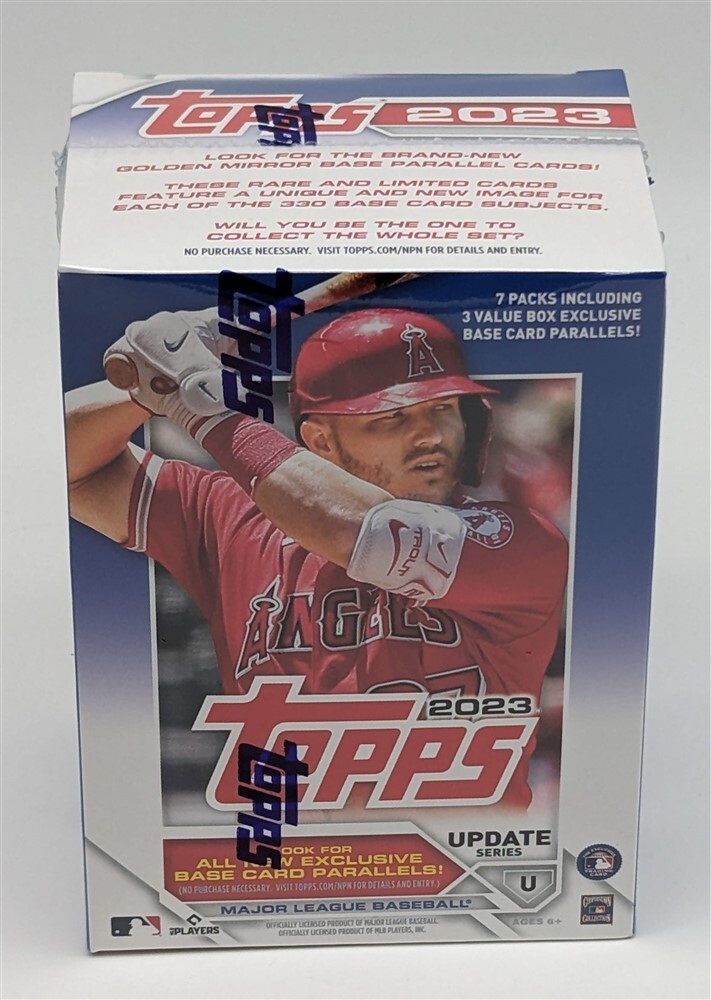 Factory Sealed Blaster Value Box 2023 Topps Update Series