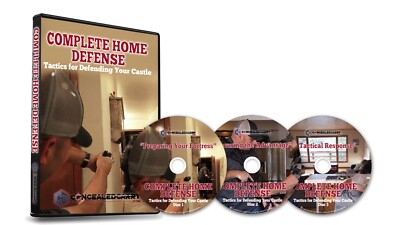 Complete Home Defense Tactics For Defending Your Castle 3-DVD Set
