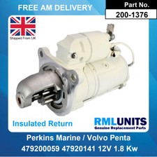 Motorino di Avviamento per Volvo Penta Marine MD22,A,L,P 4cyl,122ci,2.0L Diesel 