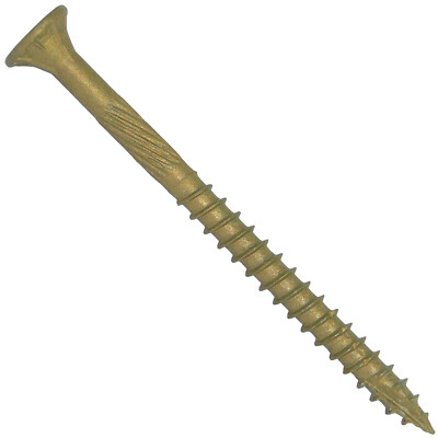 BRONZE STAR SCREWS: Exterior Torx/Star (ACQ) Coated Fence and Deck Wood Screws