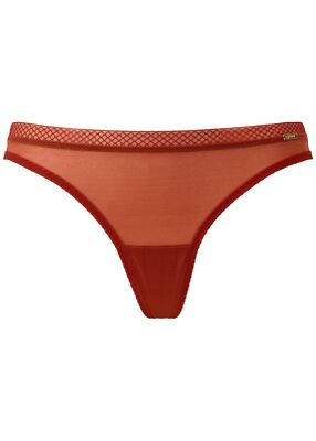 ''Top Qualiät'' Gossard sexy Glossies String gedektes rot