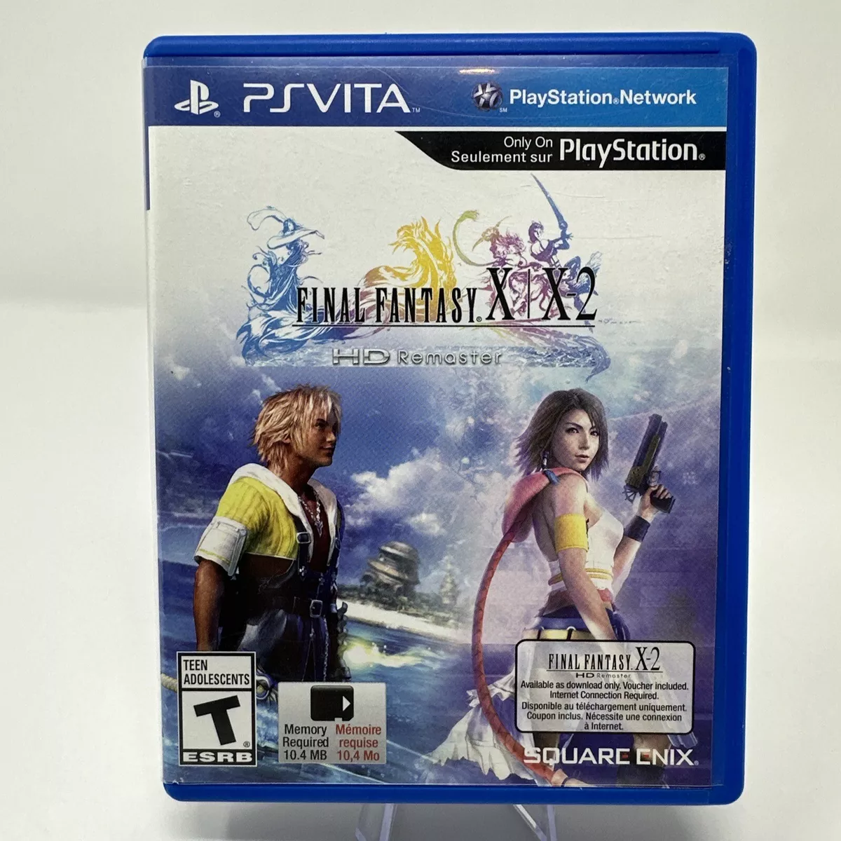 Final Fantasy X HD Remaster Sony PlayStation Vita No X-2 Code - Tested