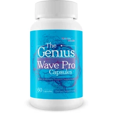 The Genius Wave Pro Capsules - Memory Vitamins for Memory and Brain Focus