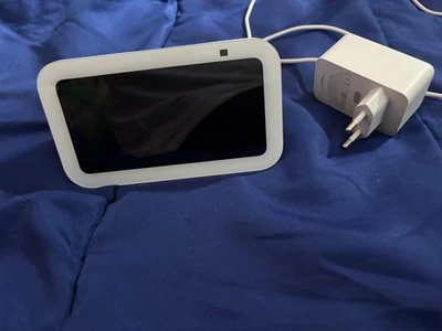 Amazon Echo Show 5 Blanc avec adaptateur secteur  - Photo 1/3