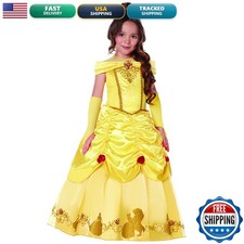 Spirit Halloween Toddler Long Belle Costume - Beauty And Beast, Unisex Child