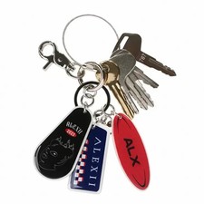Alexi Too Much Keyring Colorful Keychain Official
