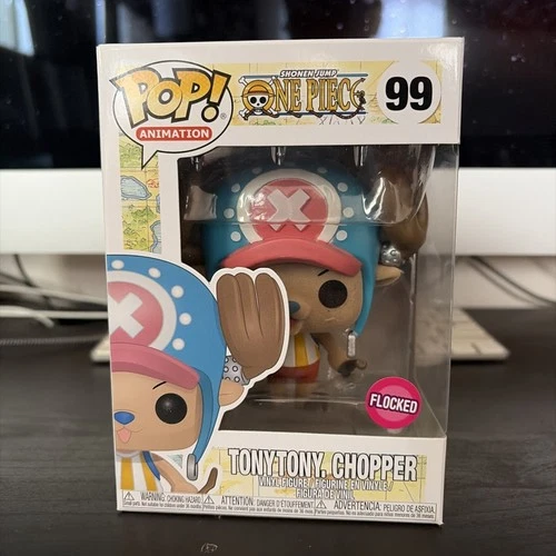 Funko Pop! Vinyl: One Piece - Tony Tony Chopper - (Flocked) - Funimation...