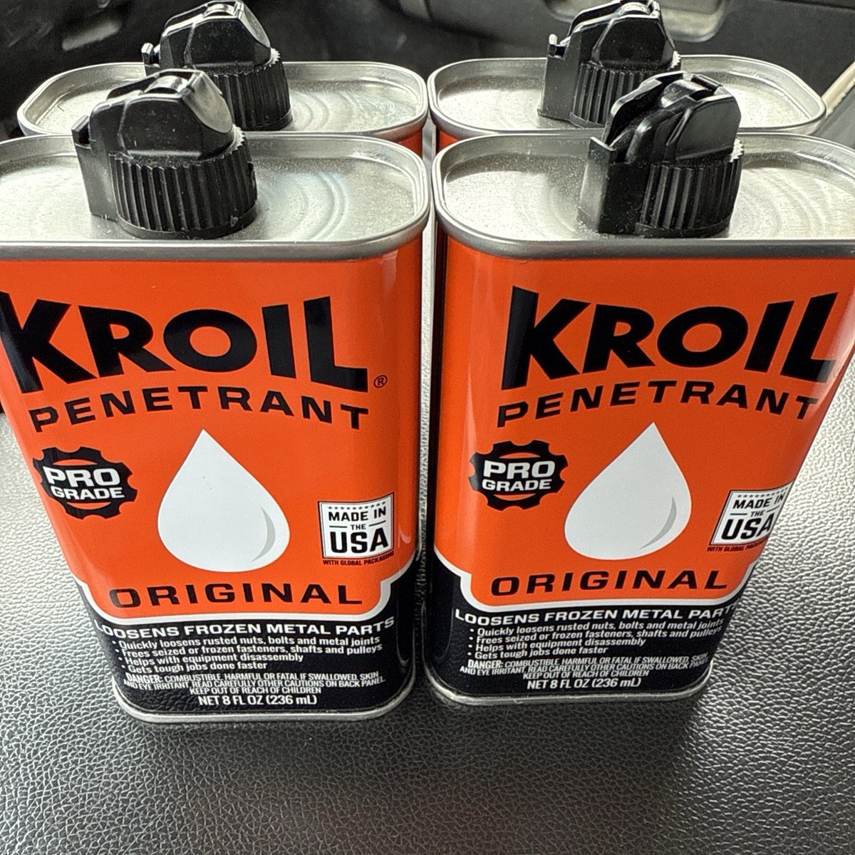 PAMYROL cura oil 3個セット Kroil Penetrant Original 8oz Cans (4-PACK of 8oz Cans) | eBay