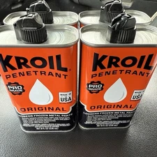 Kroil Penetrant Original 8oz Cans  (4-PACK of 8oz Cans) 