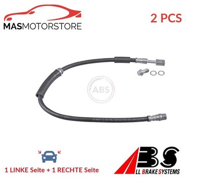 BREMSSCHLAUCH BREMSLEITUNG PAAR HINTEN ABS SL 1382 2PCS P FÜR MAN TGE