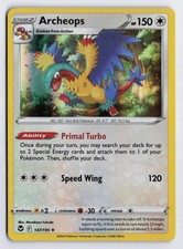 Archeops - SWSH12 #147/195 SWSH12: Silver Tempest Holofoil LP