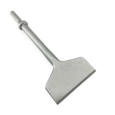 3 Inch Wide Air Chisel Bit Pneumatic Tile Thinset Scaling Chisel - 0.401 Inch