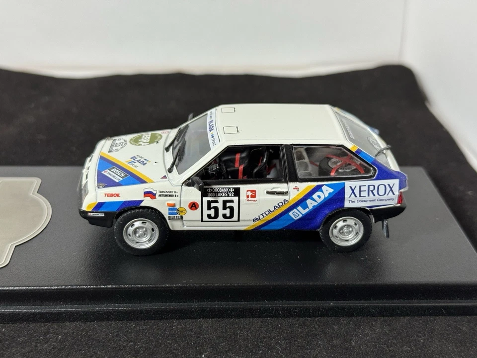 LADA 2108 SAMARA #55 A.ARTEMENKO-V.TIMKOVSKY 1000 LAKES RALLY 1992 Transkit 1:43 - Immagine 2 di 4