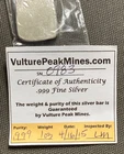 1oz. Hand Poured, Numbered Silver Bar