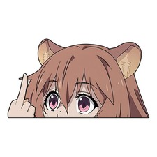Anime Girl Car Stickers Suitable for Stickers on Car Windows Rearview Mirror SUV