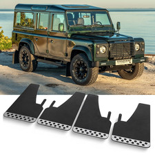 4 x Schmutzfänger Spritzschutz Spritzlappen Vorn Hinten für Land Rover Defender