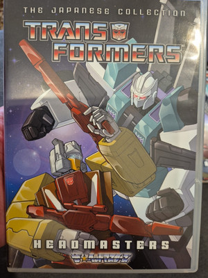 TRANSFORMERS HEADMASTERS DVD CULT 1996 G1 JAPANESE ANIMATION TV