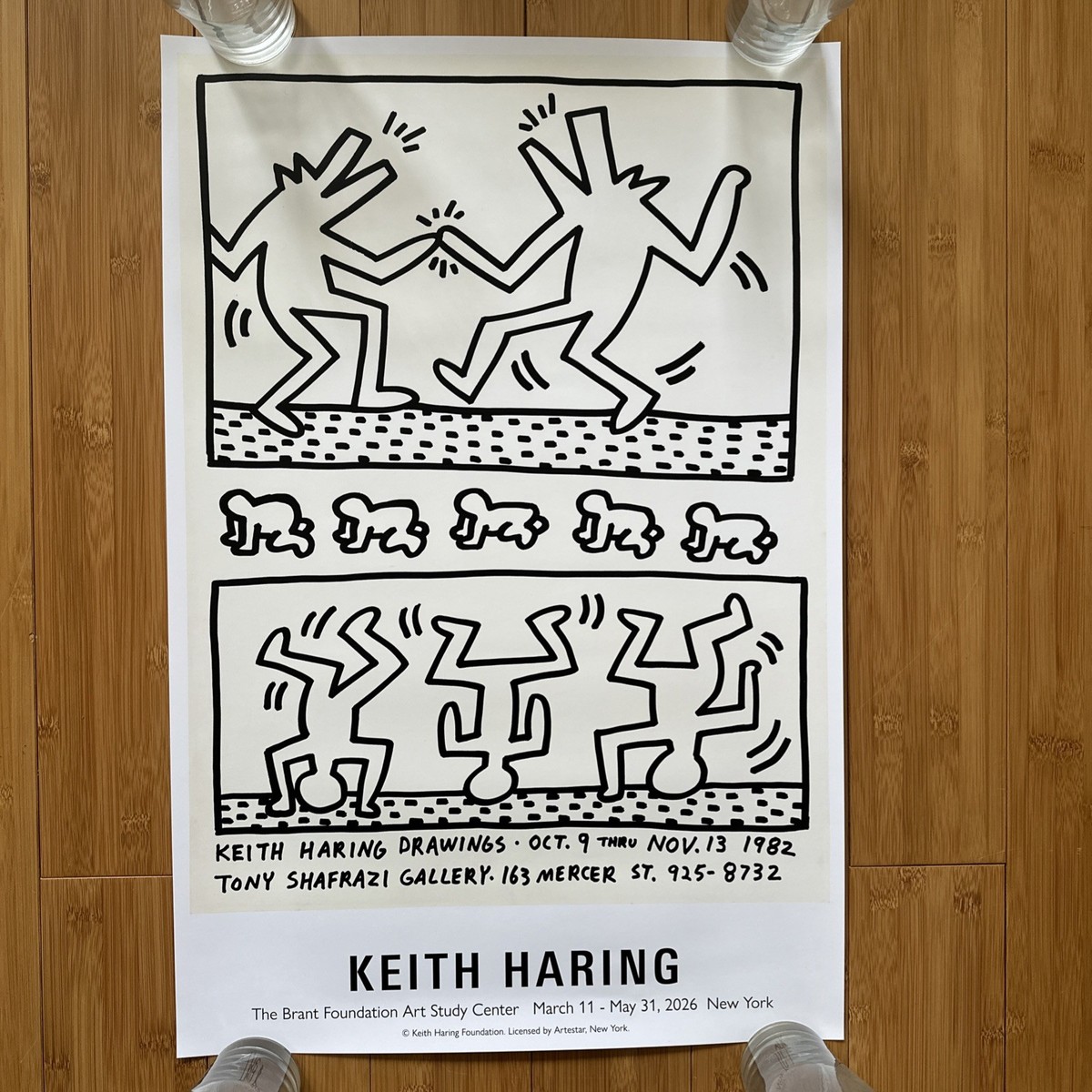 Keith Haring (Shafrazi Gallery 1982) Brant Foundation Exhibition