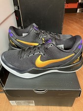 Deadstock 2024 Nike Kobe 8 Protro Black University Gold-White HF9550-001 Men Us9