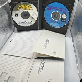 Ultraverse Prime / Microcosm - Sega CD Complete TESTED CIB with Reg Card