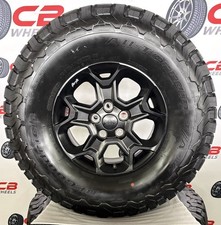 Jeep Wrangler 17 Oem Matte Black Takeoff Wheels And Tires