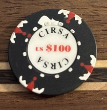 Chipa de póker de casino Cirsa Casino República Checa de $100