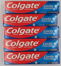 5 Colgate Toothpaste 4.0 oz 113g Cavity Protection Triple Action Baking Soda New