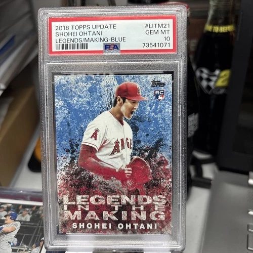 New Listing2018 Topps Update Series - Legends in the Making Shohei Ohtani PSA 10