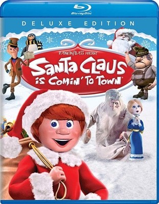 SANTA CLAUS IS COMIN TO TOWN New Sealed Blu-ray Deluxe Edition 1970 Rankin Bass