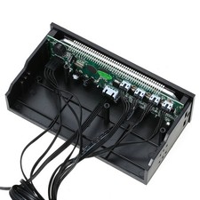 STW Multi-Function PC CPU 4 Channel Fan Controller Speed Co YLCX