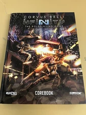 Corvus Belli - Infinity RPG Corebook, Modiphius Entertainment (2018, Hardcover)
