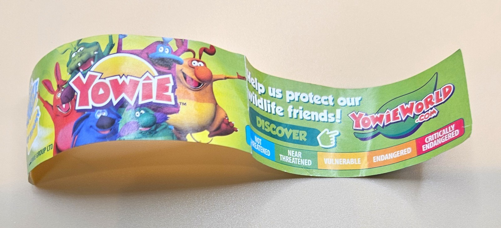 Rare Yowie Attwaters Prairie Chicken Paperwork Capsule Animal Figure