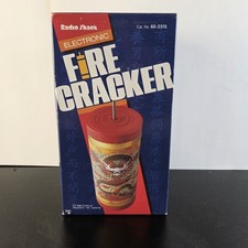 Vintage Radio Shack Electronic Fire Cracker Toy 60-2315