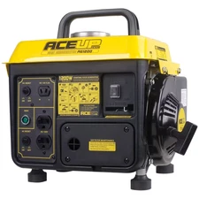 Aceup Energy 1200W Small Portable Gas Generator, Home & Camping with Handle New